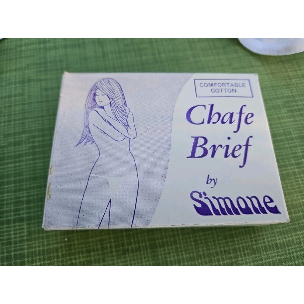 Vintage Sissy Panties String Bikini‎ CHAFE BRIEF Panty Liner 70s Lingere Simone